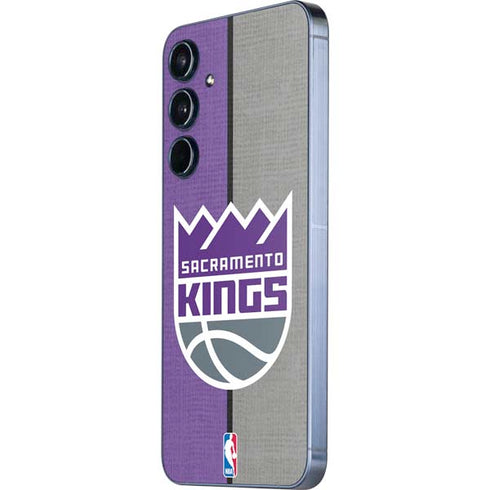 NBA Sacramento Kings Split Canvas Galaxy A36 5G Skin